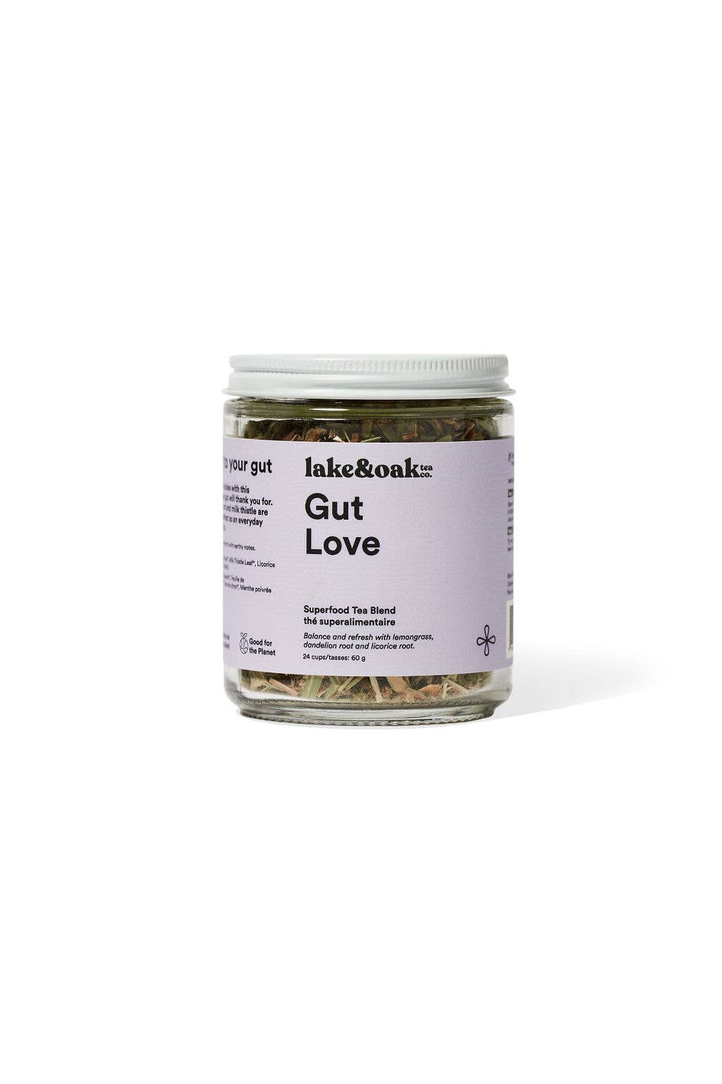 Gut Love - Superfood Tea: Plant-Based Pyramid Tea Bags - Pouch