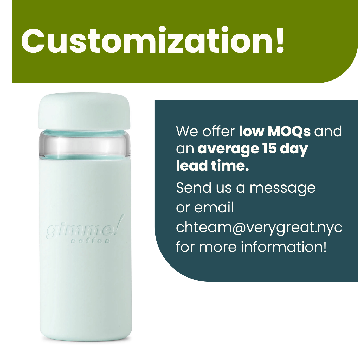 Porter Wide Mouth Reusable Glass Water Bottle: Blush