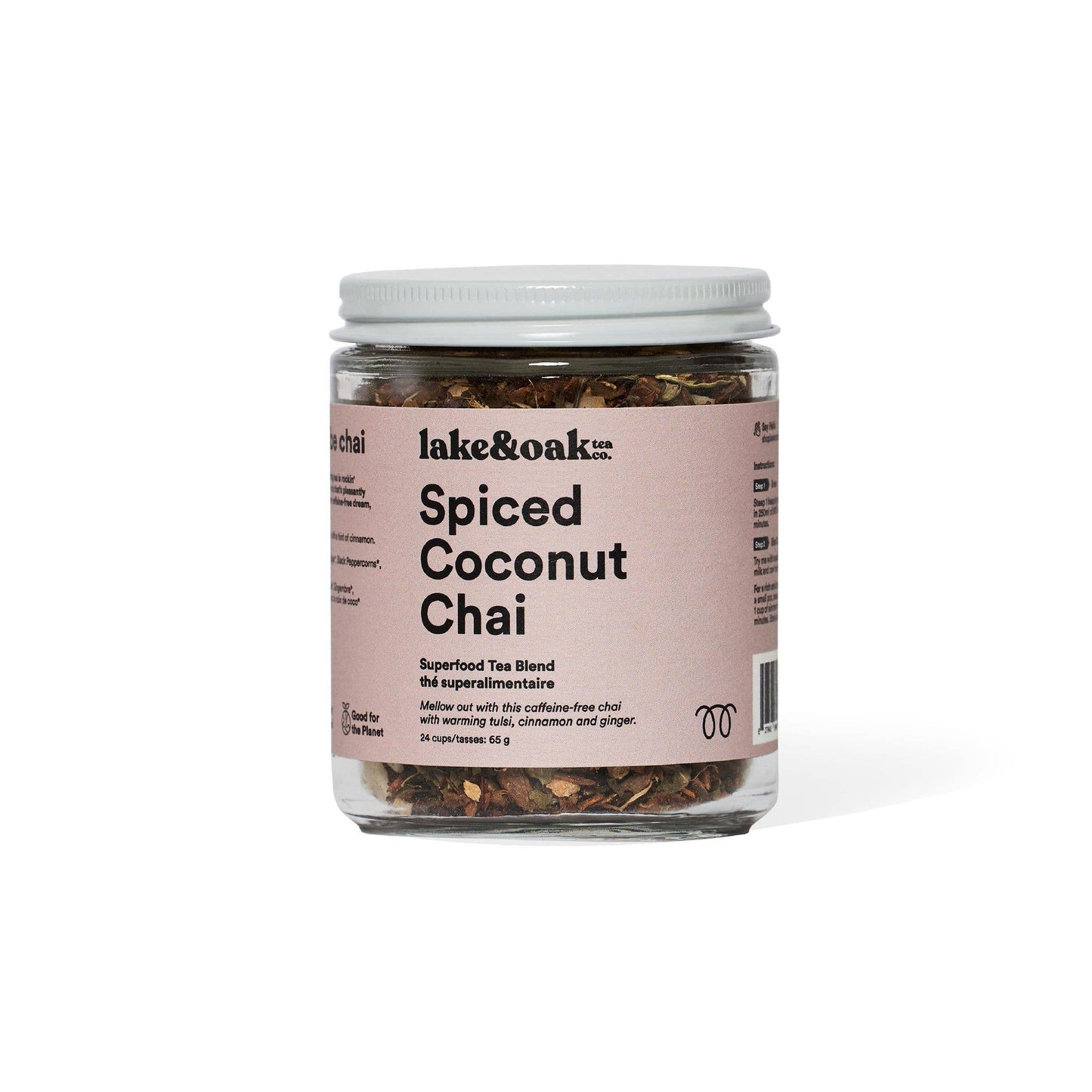 Spiced Coconut Chai - Superfood Tea Blend: Retail Jar