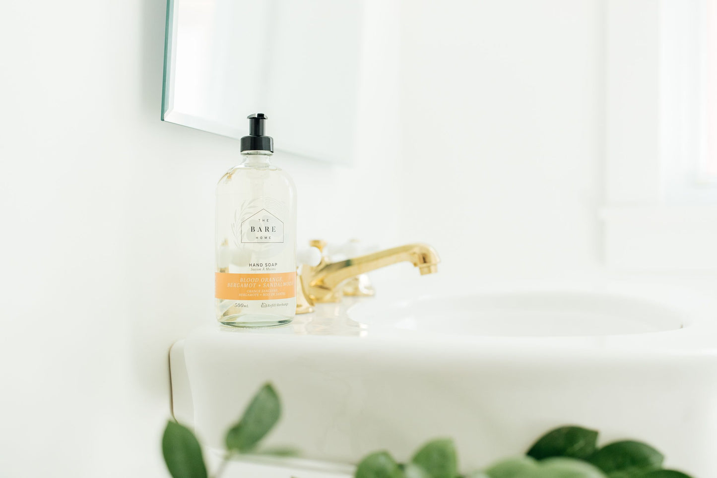 BLOOD ORANGE, BERGAMOT + SANDALWOOD HAND SOAP 476ML