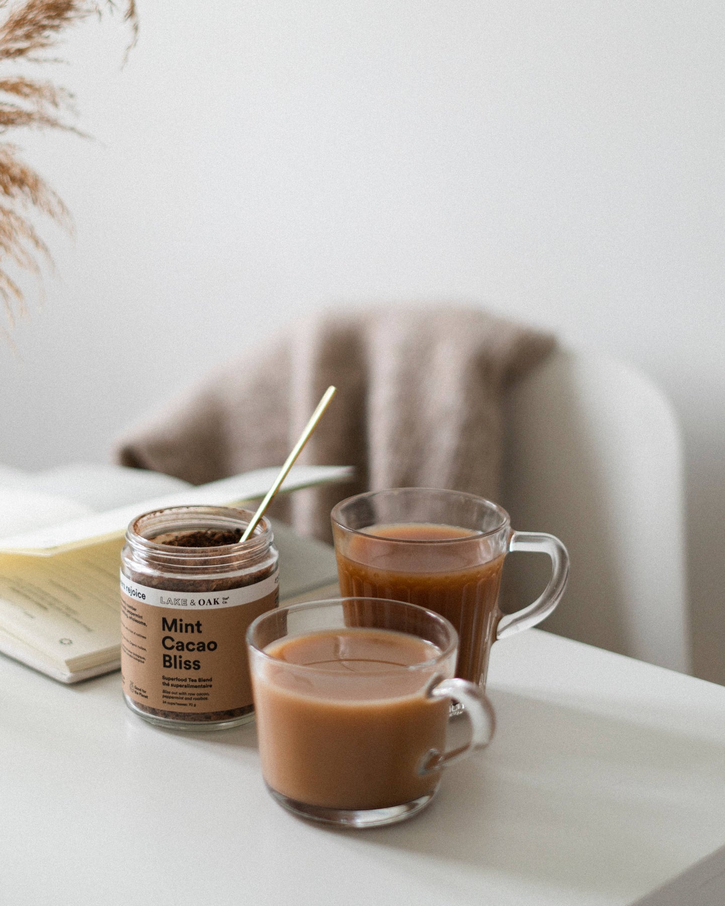 Mint Cacao Bliss - Superfood Tea: Retail Jar