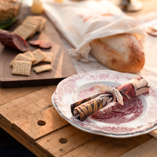 Reusable Travel Cutlery Set - Garden