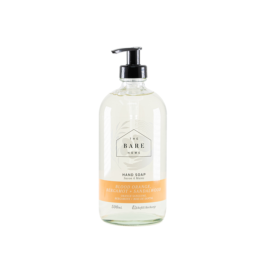 BLOOD ORANGE, BERGAMOT + SANDALWOOD HAND SOAP 476ML