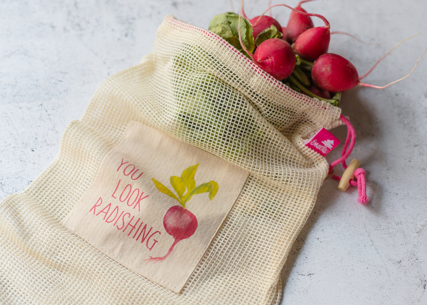 Reusable Produce Bag - You Look Radishing